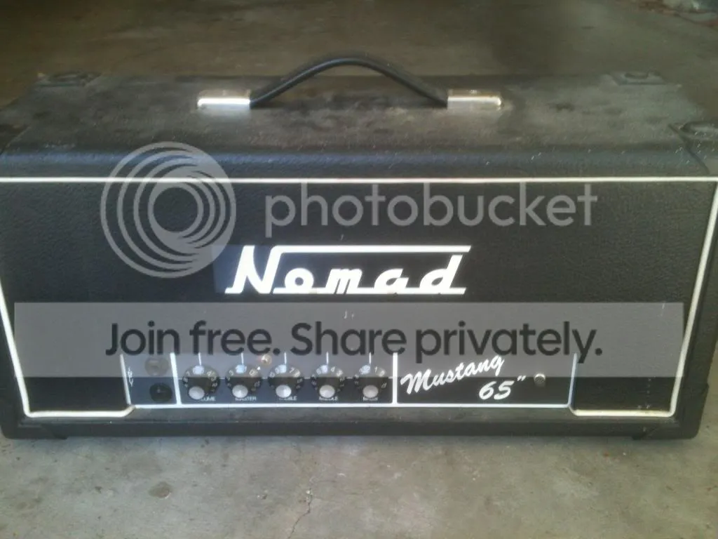 Nomad Mustang 65 amplifier